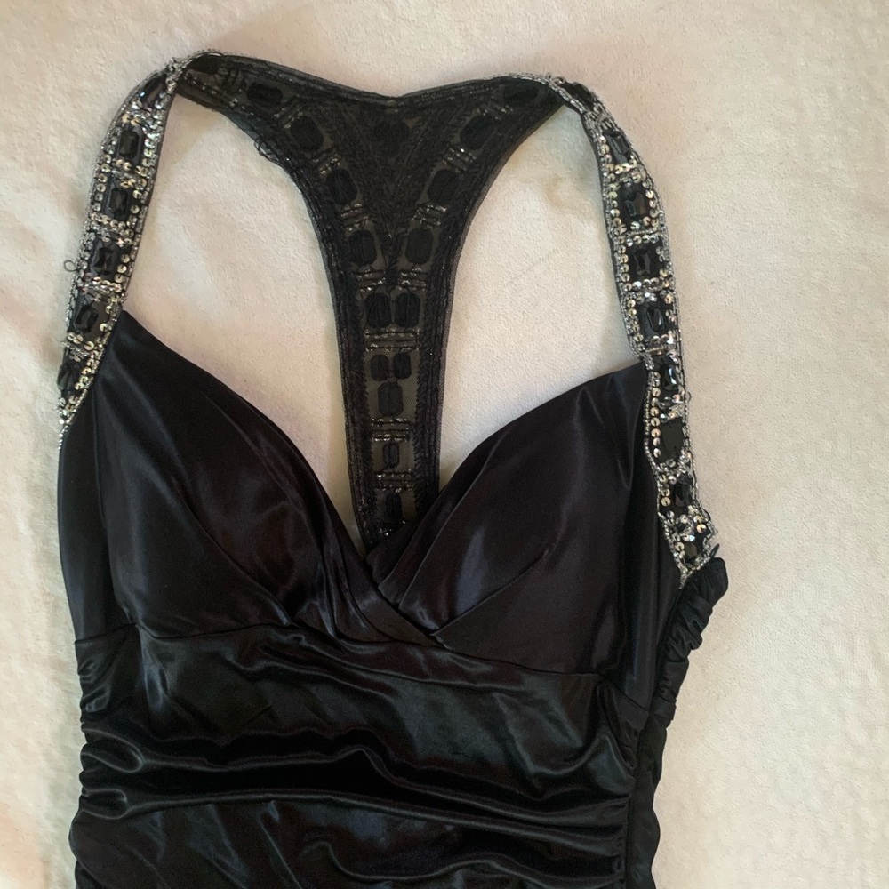 Gorgeous flowing beaded dress